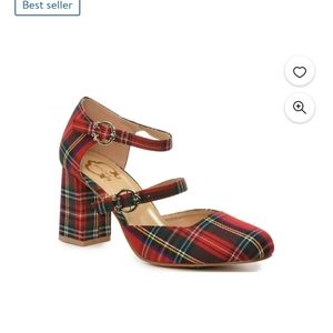 Plaid Holiday Pumps